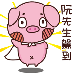 Coco Pig -Name stickers - Mr.Ruang