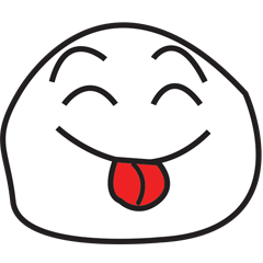 funny circle face