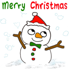 Snow man-Merry Christmas