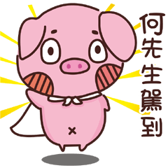 Coco Pig -Name stickers - Mr.Ho