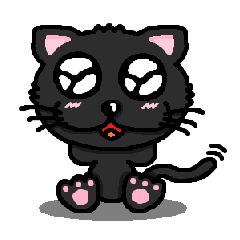 『うるキャラ』ネコさん！黒猫編・敬語