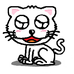 "TearsChara"Mr.Cat!WhiteCatVer.Honorific