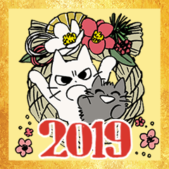 shikaruneko(New Year 2019)