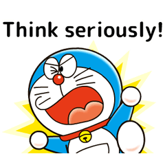 Stiker Doraemon Bergerak