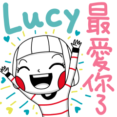 Lucy's sticker