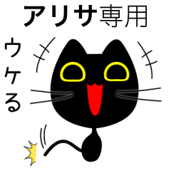 【アリサ】専用の黒猫です