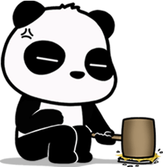 Annoying Panda : Animated Stiker