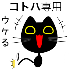 【コトハ】専用の黒猫です