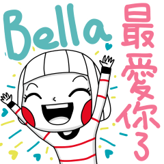 Bella's sticker