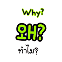 ภาษาไทย & เกาหลี & อังกฤษ #3