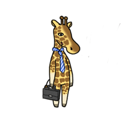 English speaking Mr.giraffe