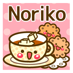 Use the stickers everyday "Noriko"
