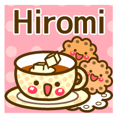 Use the stickers everyday "Hiromi"