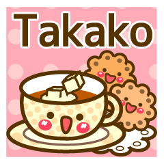 Use the stickers everyday "Takako"
