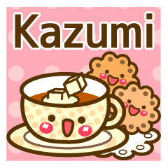 Use the stickers everyday "Kazumi"