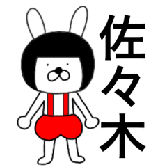 Bear rabbits Sasaki