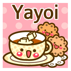 Use the stickers everyday "Yayoi"
