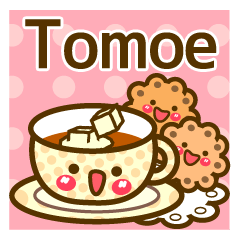 Use the stickers everyday "Tomoe"