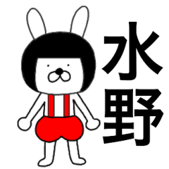 Bear rabbits Mizuno