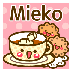 Use the stickers everyday "Mieko"