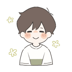 Everyday With You 2 Boy Line Stickers Line Store Everyday With You 2 Boy Line Stickers Line Store