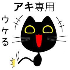 【アキ】専用の黒猫です