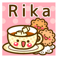 Use the stickers everyday "Rika"