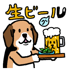 draft beer beagle