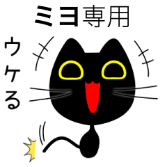 【ミヨ】専用の黒猫です