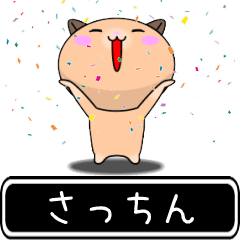 Satuchin only Playful high speed Sticker