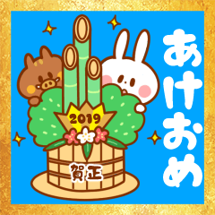 HAPPY NEW YEAR USAGI 2019(BOYS)