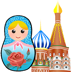 Russian Matryoshka Nesting Doll - Rosie