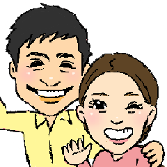 Takumi and Konomi Sticker