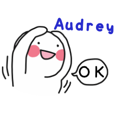 Audrey (White Bun Version)