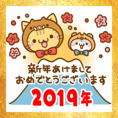 necoco and hamuta winter2019