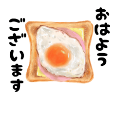 リアルな食べ物イラスト  (日常会話)