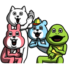Dear Animal Costume Serious Moves Line Stickers Line Store