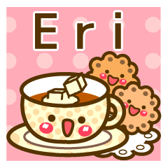 Use the stickers everyday "Eri"