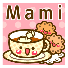 Use the stickers everyday "Mami"