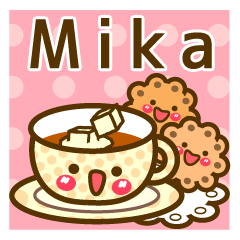 Use the stickers everyday "Mika"