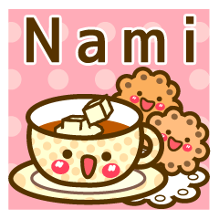 Use the stickers everyday "Nami"