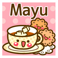 Use the stickers everyday "Mayu"