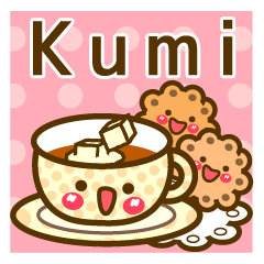 Use the stickers everyday "Kumi"