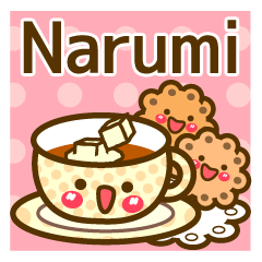 Use the stickers everyday "Narumi"