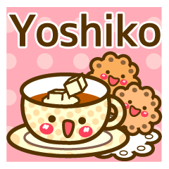 Use the stickers everyday "Yoshiko"