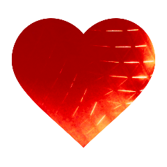 Hearts stickers