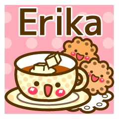 Use the stickers everyday "Erika"