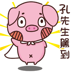 Coco Pig -Name stickers - Mr.Kong