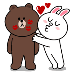 Brown Cony S Secret Date Line Stickers Line Store