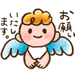 angel child sticker